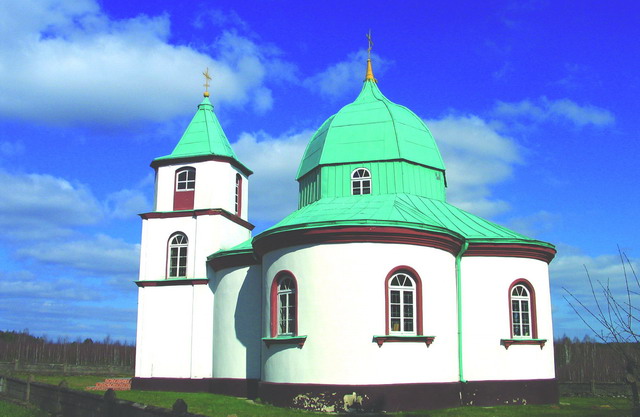 St. John the Baptist church in Grzyboszczyzna, Poland