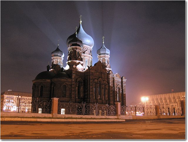 Тула. Центр. Ночь.