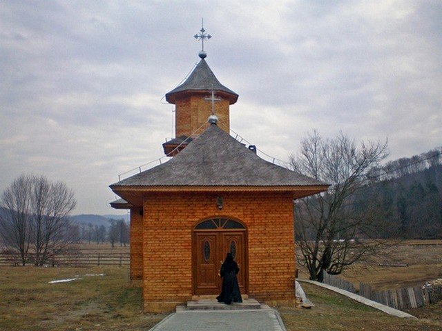 the wooden church of Soveja monastery