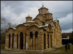 Stefan Nemanja 
Gracanica monastery - Church of the Dormition of the Holy Virgin,around 1312 // 4 
2007-02-17 02:53:41