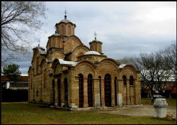 Stefan Nemanja 
Gracanica monastery - Church of the Dormition of the Holy Virgin,around 1312// 5 
2007-02-20 10:57:33