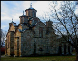 Stefan Nemanja 
Gracanica monastery - Church of the Dormition of the Holy Virgin,around 1312 // 6 
2007-02-24 01:45:39