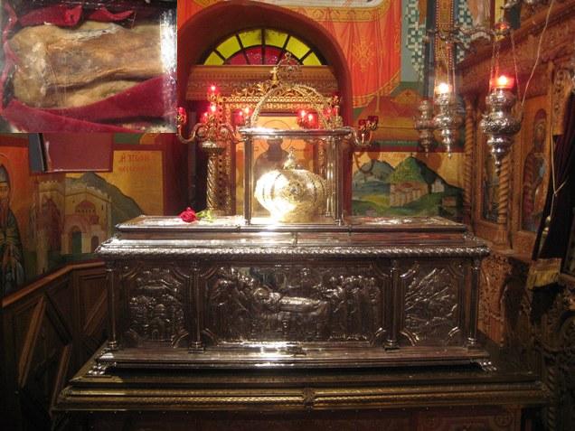 St. Gregory Palamas' Reliquary