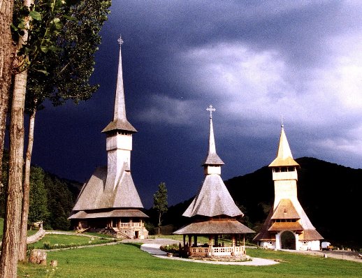 Barsana Monaster Maramures Romania