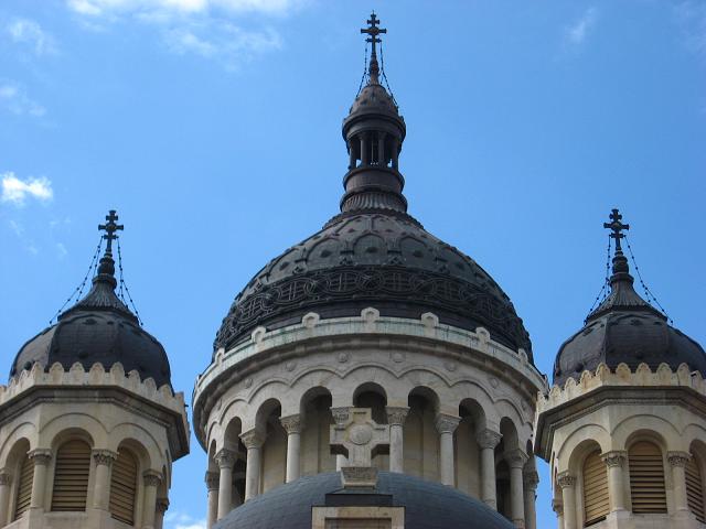 Cluj Cathedral cupolas