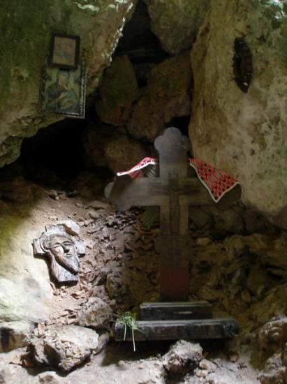 The Cell`s Peak hermitage near Zarnesti