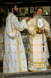 miha 
Holy Liturgy at Sihastria Putnei Monastery - in the summer altar 
2008-06-14 21:29:55