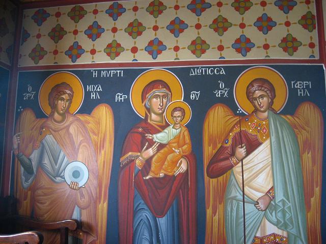 inside one of the churches