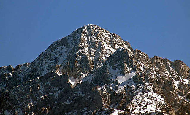 Mount Athos' peak from NW