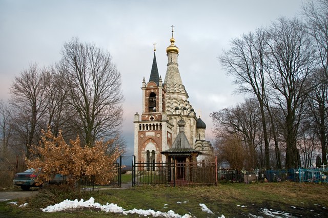 Спасо-Преображенская церковь в с.Остров