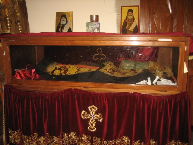 Αγ. Φιλούμενος Ιεροσόλυμα- Holy relics of Newmartyr Filoumenos of Jerusalem