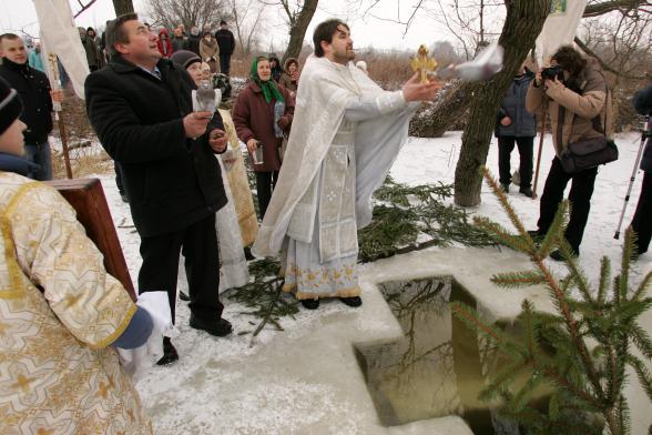 Kreszczenije Hospodnie na Bugu 19.01.2009 r.