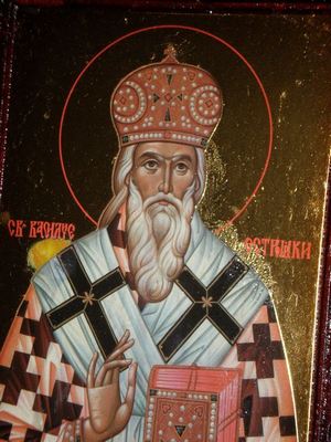 St. Basil of Ostrog Свети Василије Острошки, мироточива икона