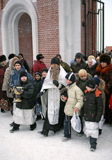 Крещение на Оби, г. Нижневартовск. 2008 г.