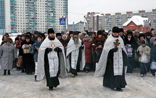 Крещение на Оби, г. Нижневартовск. 2008 г.