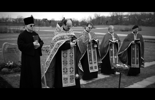 Funeral of Father Alexander Kowalskij