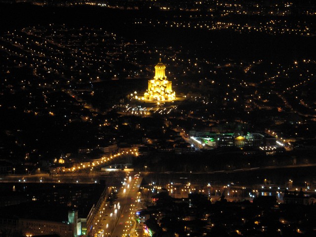 Tsminda Sameba / Holy Trinity Cathedral in Tbilisi