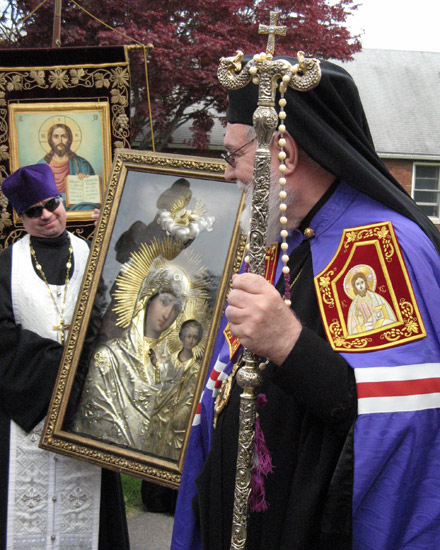 Sitka Icon Visits Monastery of St. Tikhon of Zadonsk