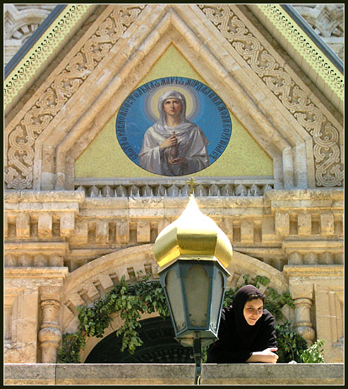 Jerozolima - święto w cerkwi św. Marii Magdaleny (fot. Marta Nazarko)