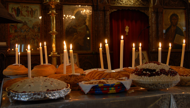 Offerings for the Memorial Services