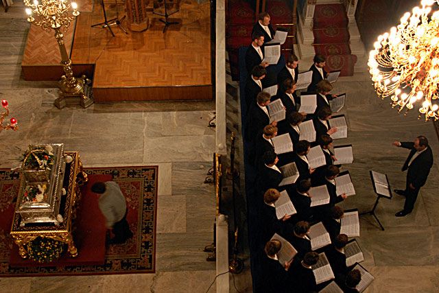 The Choir of Sretensky Monastery