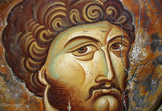 Saint Theodoros the Recruit (detail).