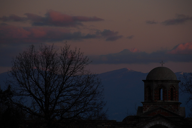 Sunset at the Monastery