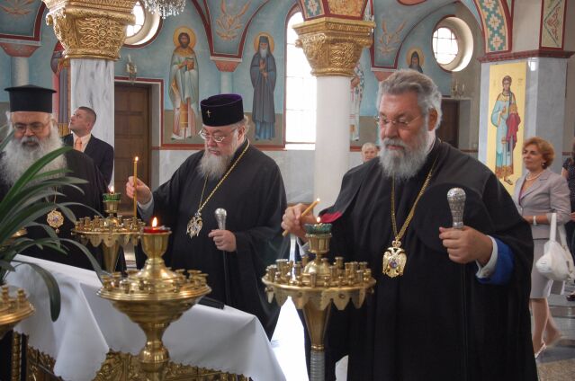 metr. Sawa i abp. Chryzostom II