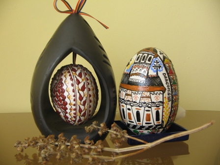 The tradition of egg decoration in Easter time