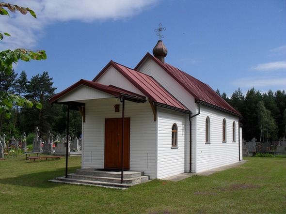 Kaplica cmentarnej Cudu św. archanioła Michała w Stawiszczach