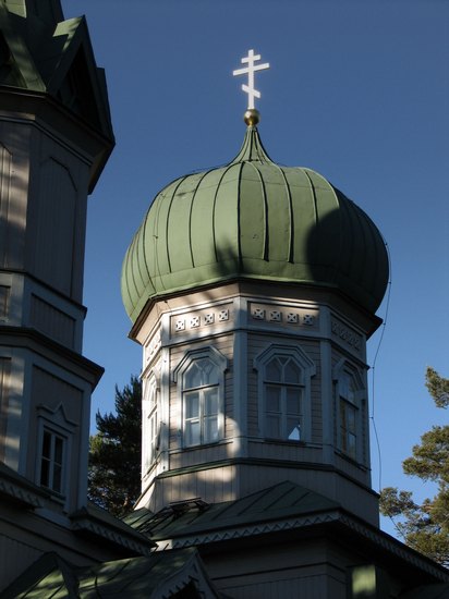 The church of Polvijärvi