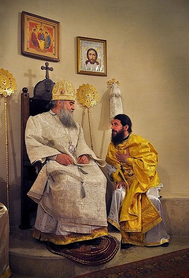 Mitropolit Iob and Archimandrite Stefan