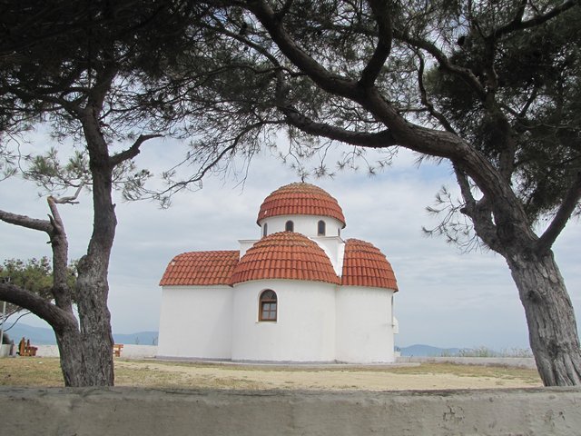 Crkvica iznad sela Nea Roda, kod Jerisosa