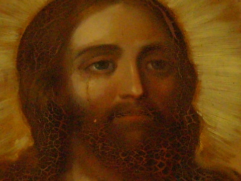 How many sins we have made if Jesus wept again with tears of blood ?