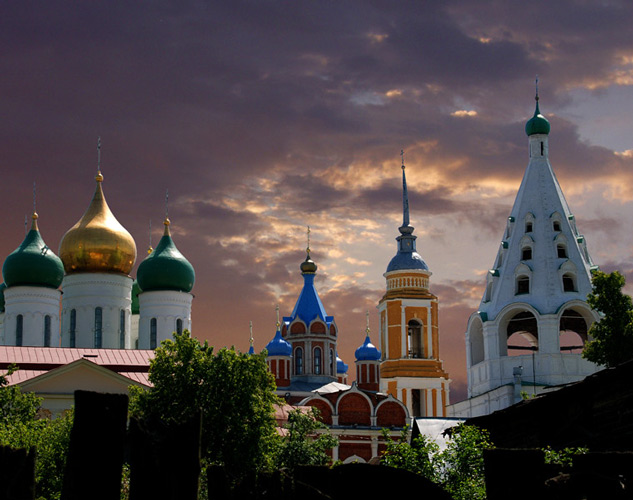 Соборная площадь, г.Коломна, Московская обл.