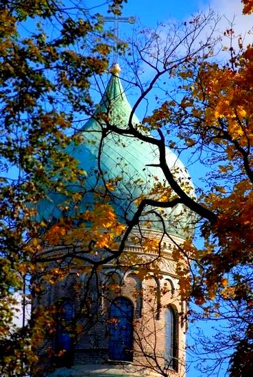 KOPUŁA cerkwi, THE DOME of the church, КУПОЛ храма