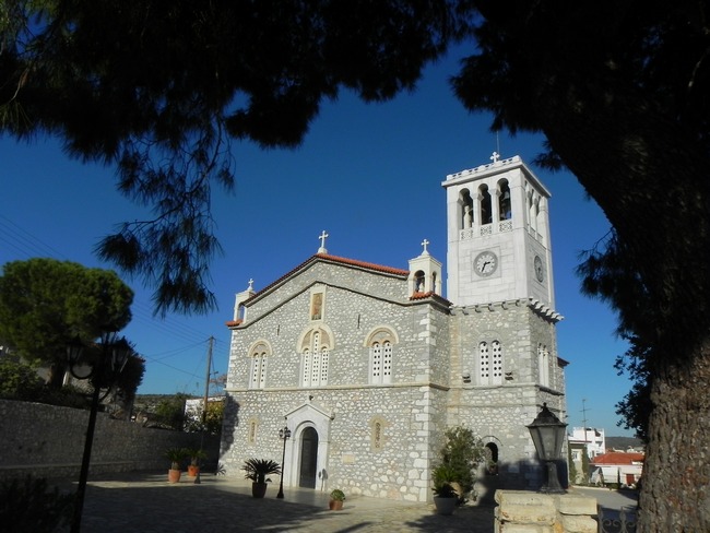 Church of Agios Georgios, Aliberi, Evia, Greece