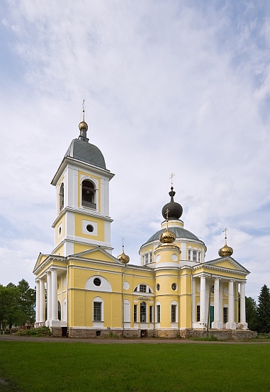 Dormition cathedral in the town of Myshkin