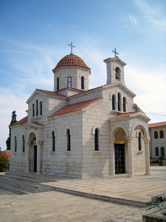 Orthodox Church in Bethany from where begin Palm Sunday Procession.