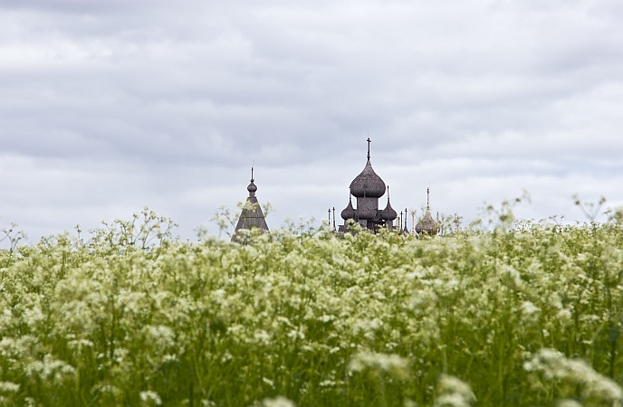 Landscape of Kizhi island