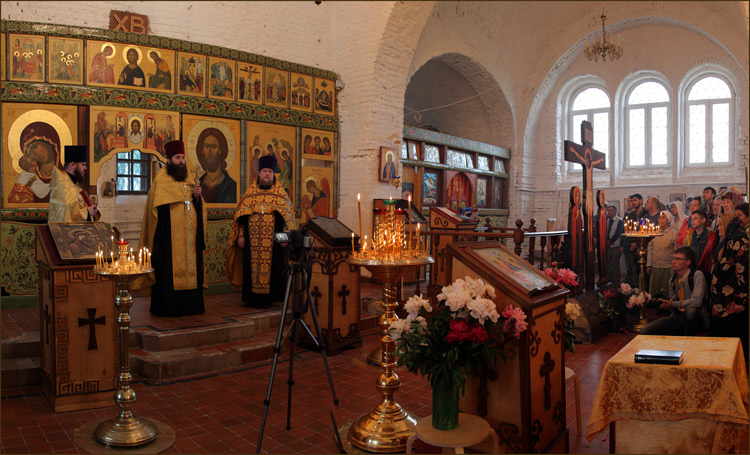 Престольный праздник в деревенском храме