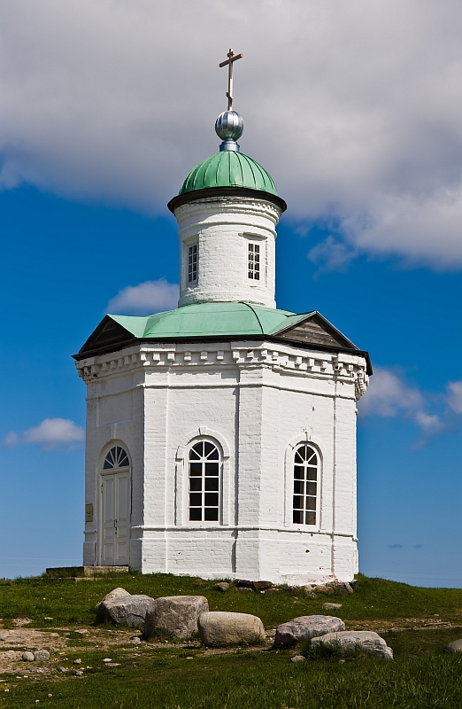 Saint Konstantin chapel near Solovetsky Orthodox monastery