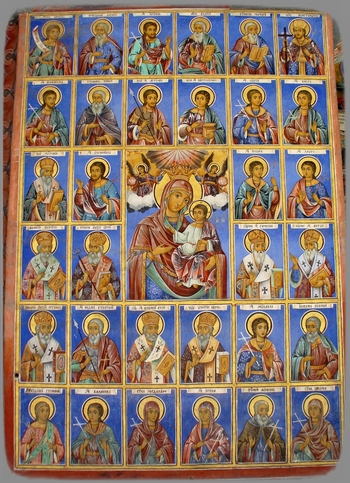 Icon in the Rila Monastery