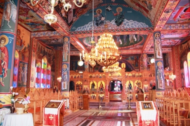 Orthodox church on Shepherds' Fields in Bethlehem