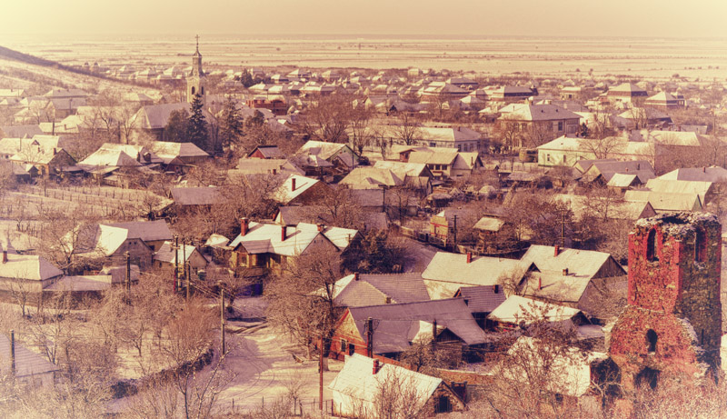 Un sat ... undeva in Romania