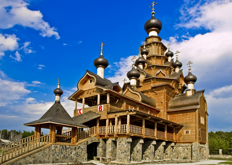 Orthodox wooden Church