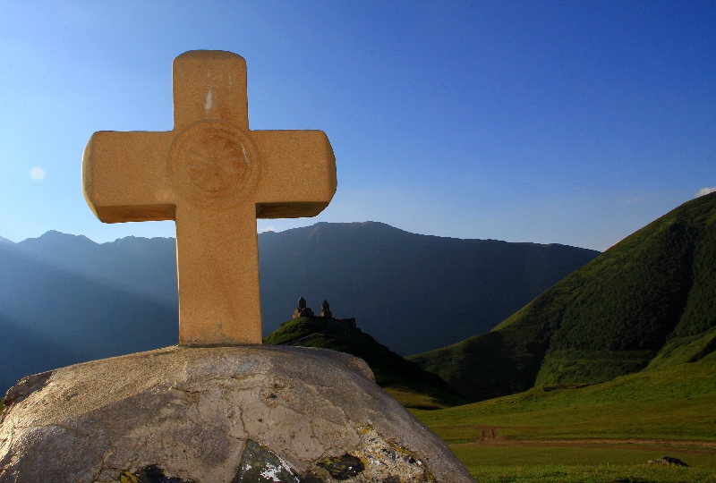 At Kazbegi