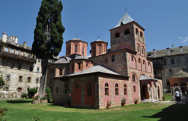 Ιερά Μονή  ΦΙΛΟΘΕΟΥ - Holy Monastery of  FILOTHEOS - Монастырь Филофей (2)