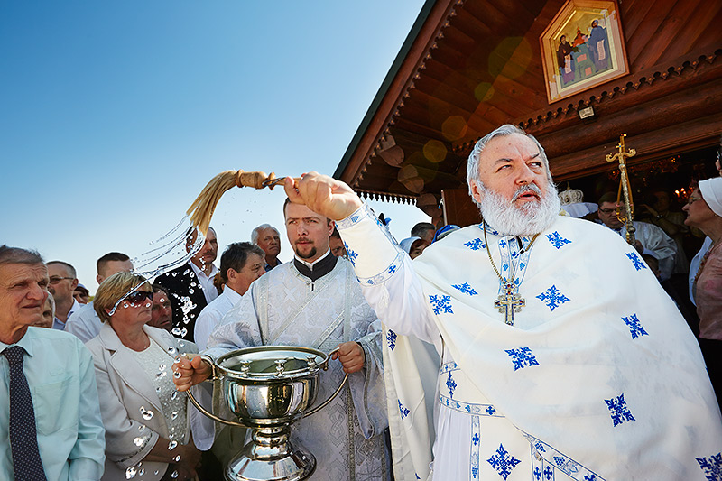 Poświęcenie cerkwi św. św. Antoniego i Teodozjusza w Odrynkach