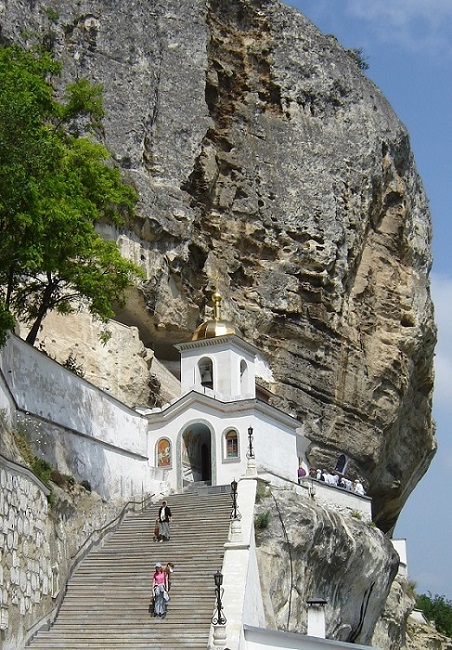 Bakhchisaray Cave Monastery in Crimea